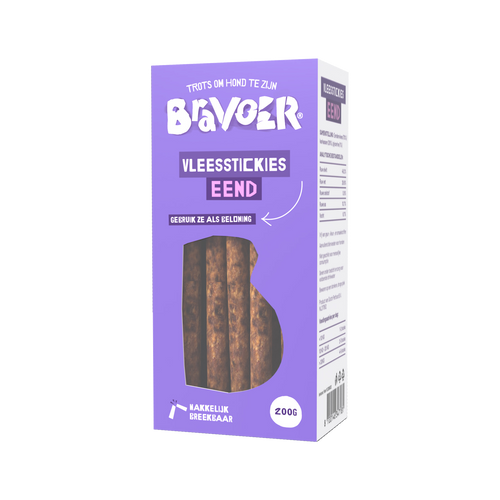 BRAVOER Vleesstickies Eend