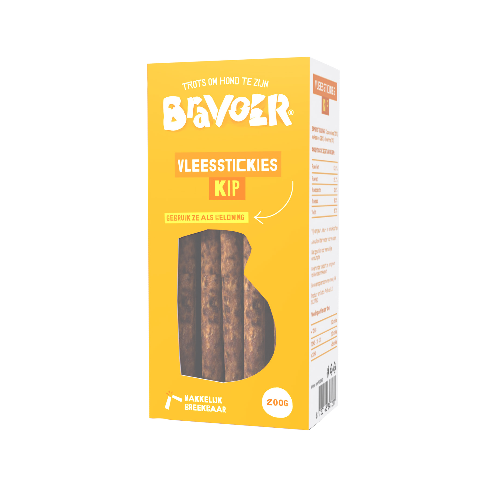 BRAVOER Vleesstickies Kip