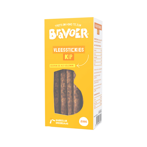 BRAVOER Vleesstickies Kip
