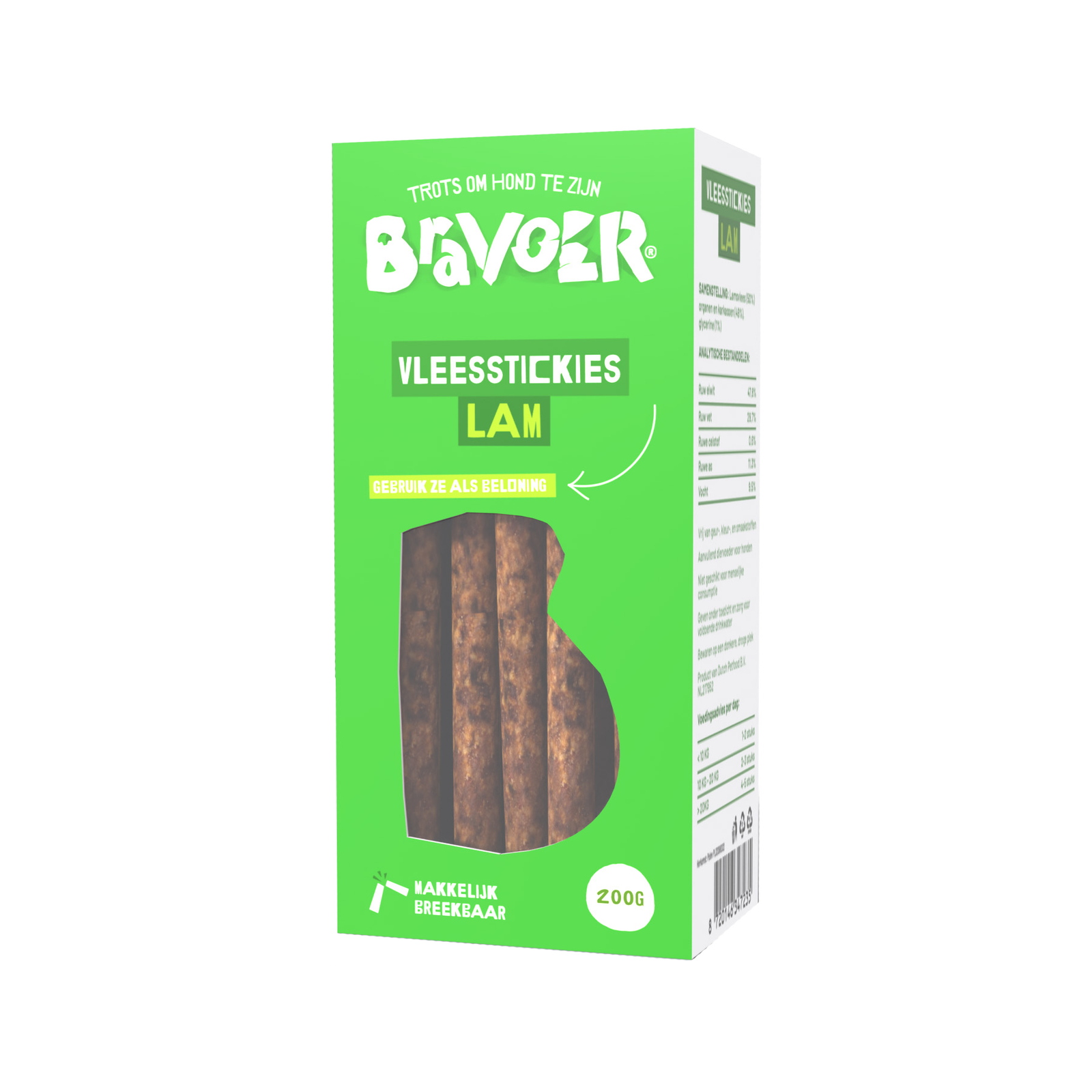 BRAVOER Vleesstickies Lam