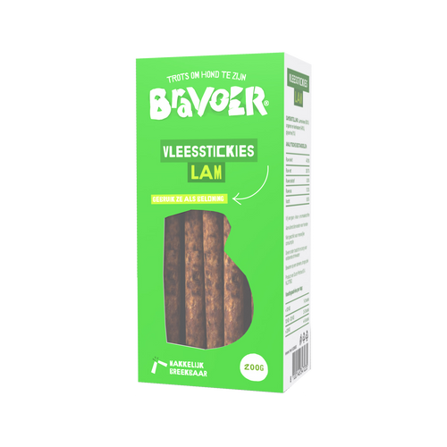 BRAVOER Vleesstickies Lam