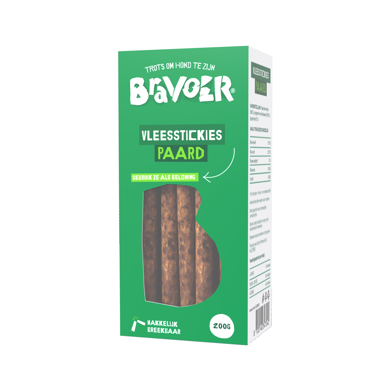 BRAVOER Vleesstickies Paard