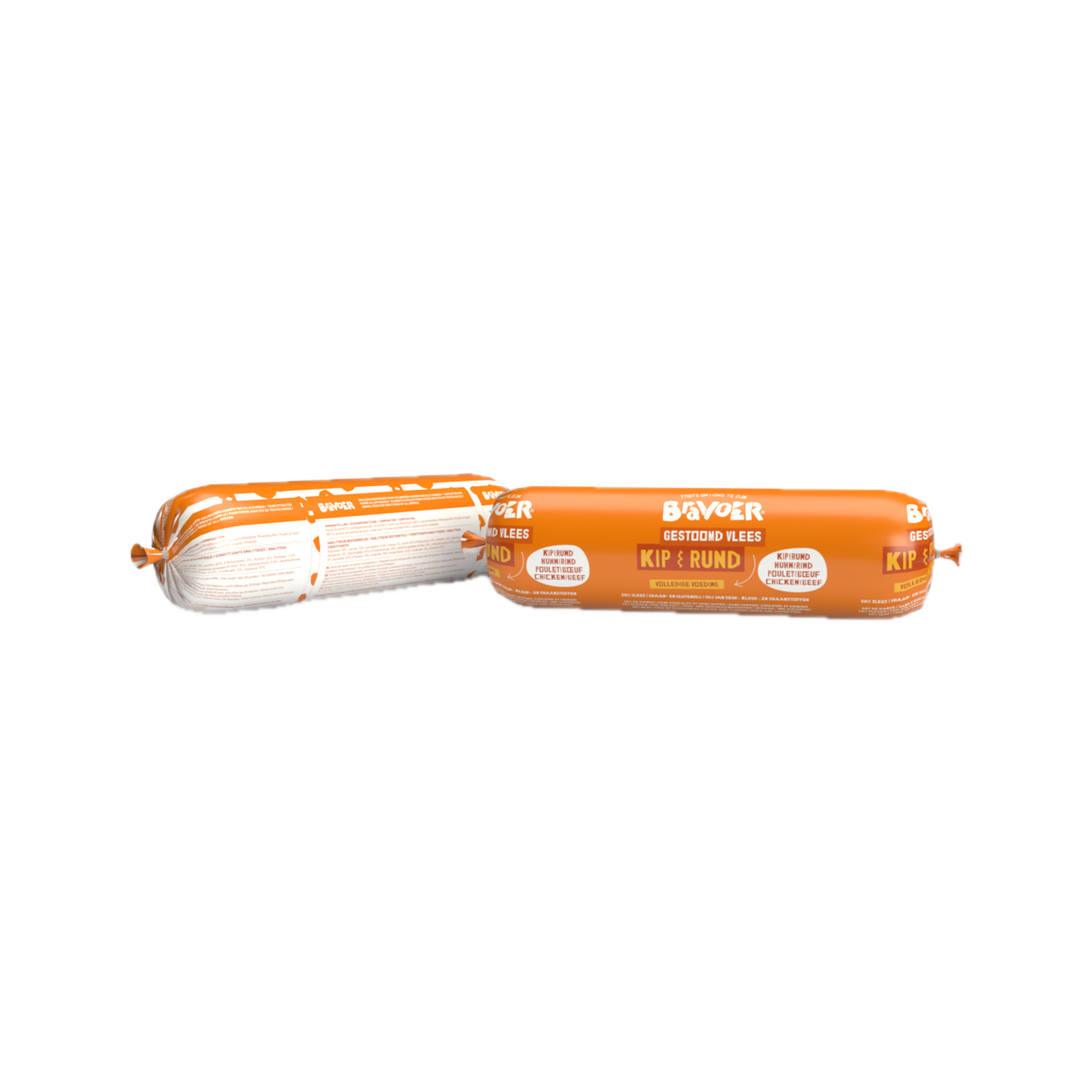 BRAVOER Gestoomd Vlees Kip & Rund