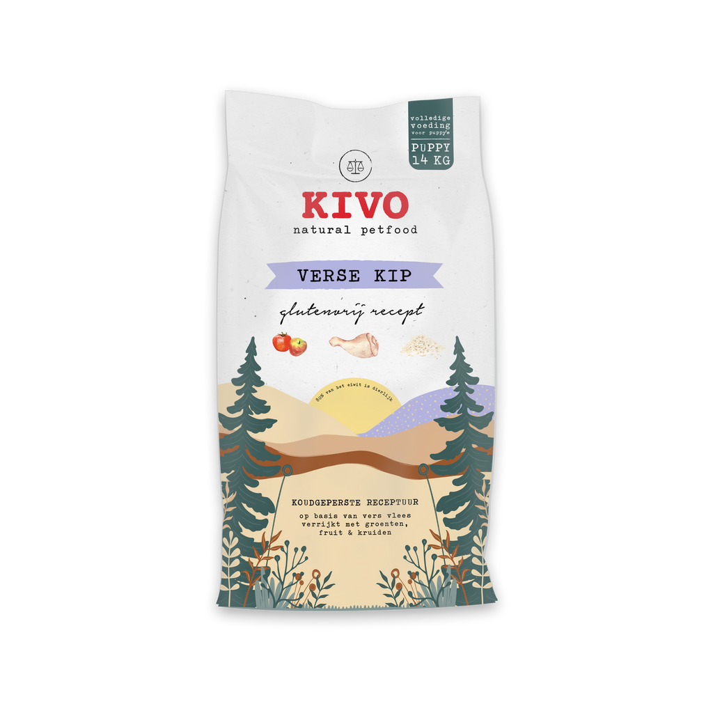 KIVO Verse Kip Puppy - glutenvrij