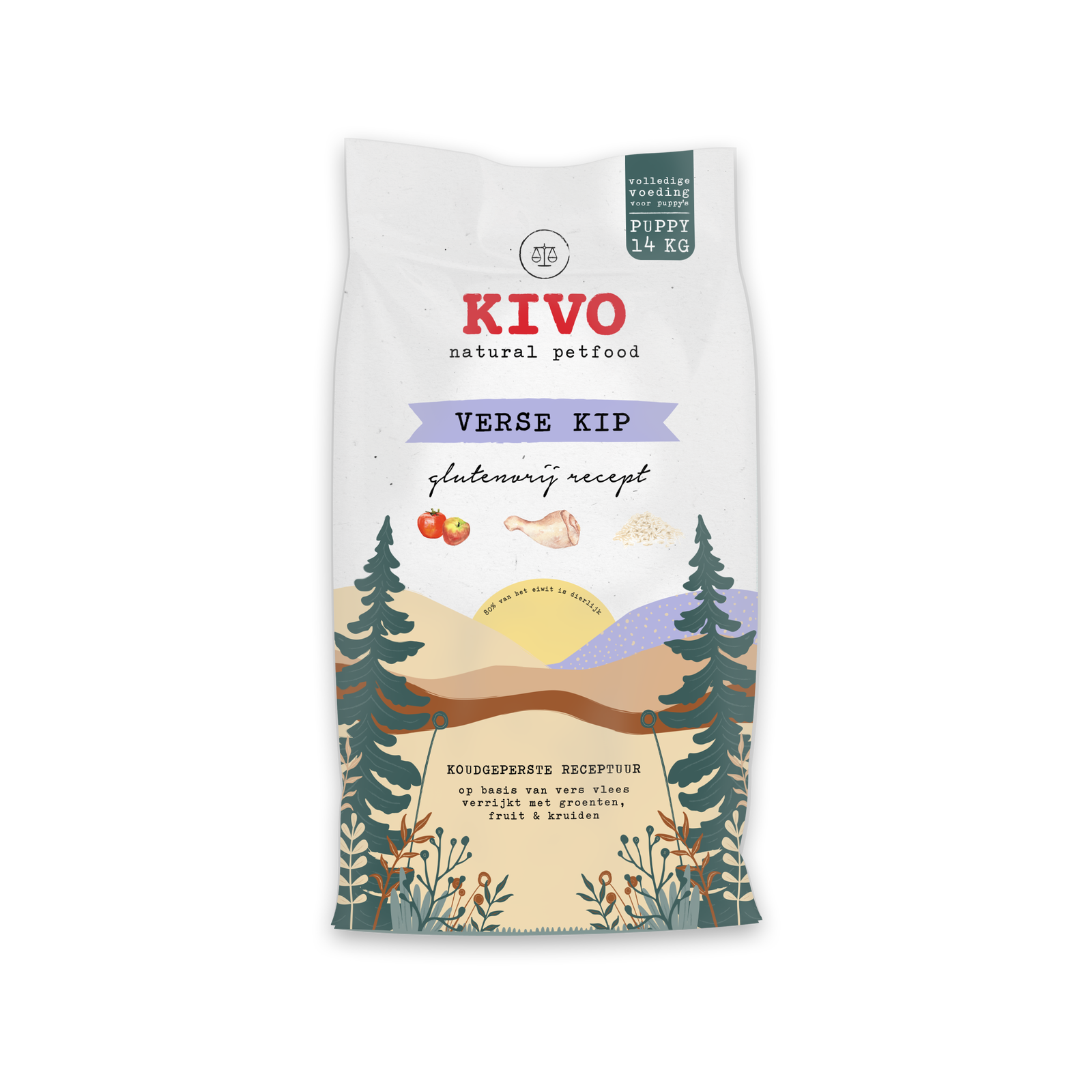 KIVO Verse Kip Puppy - glutenvrij