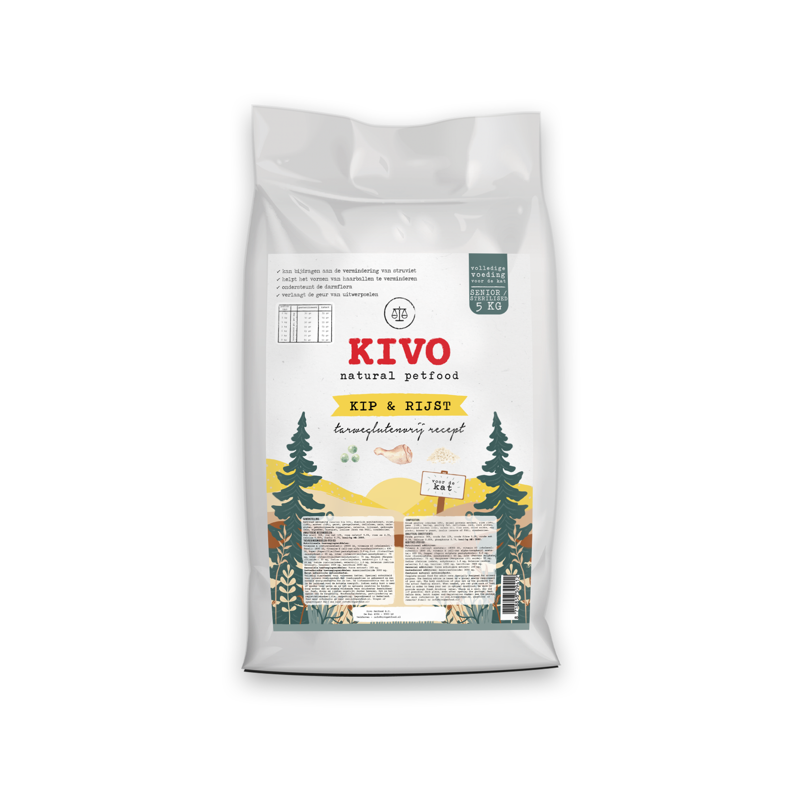 KIVO Sterilised/Senior Kip & Rijst