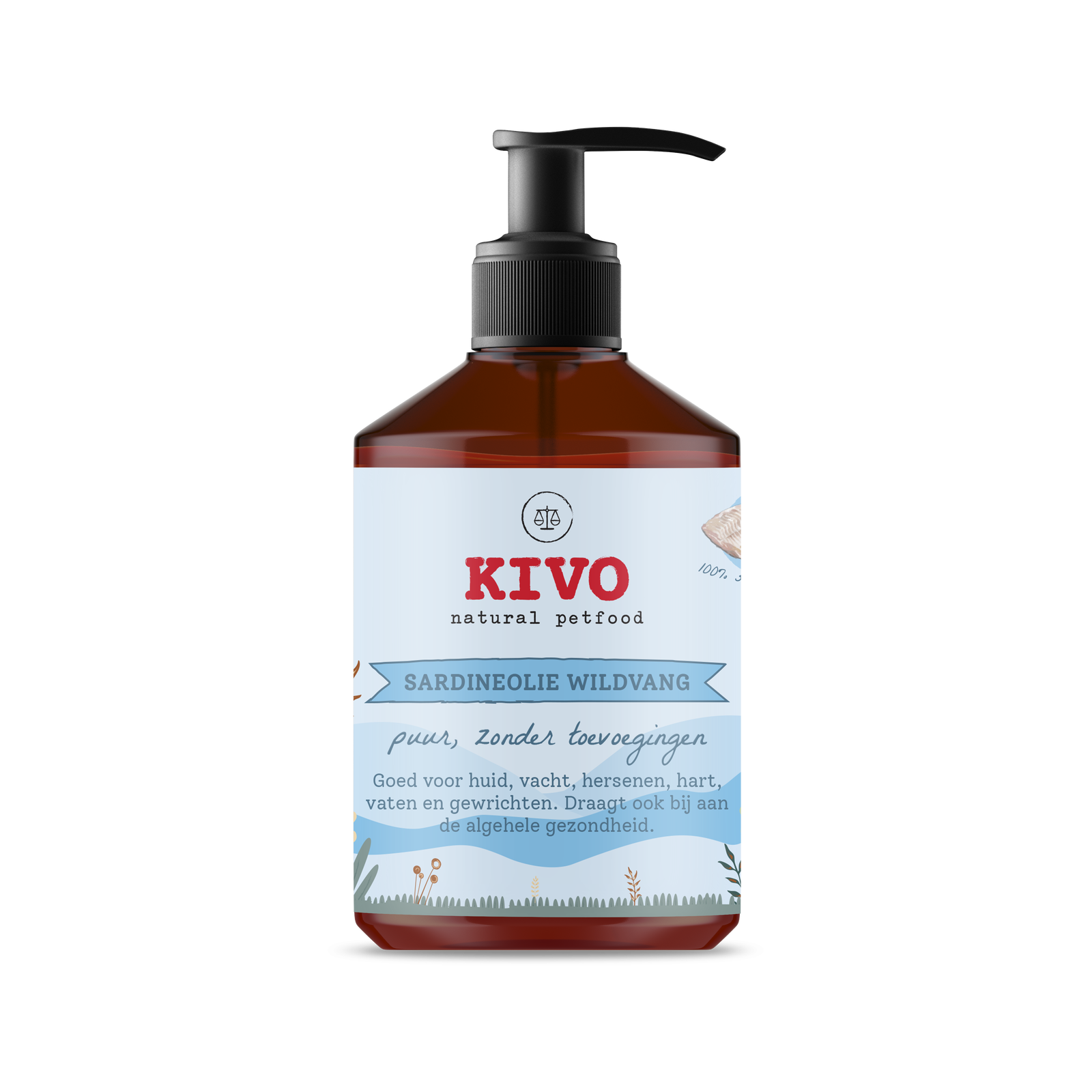 KIVO Sardineolie 500ML