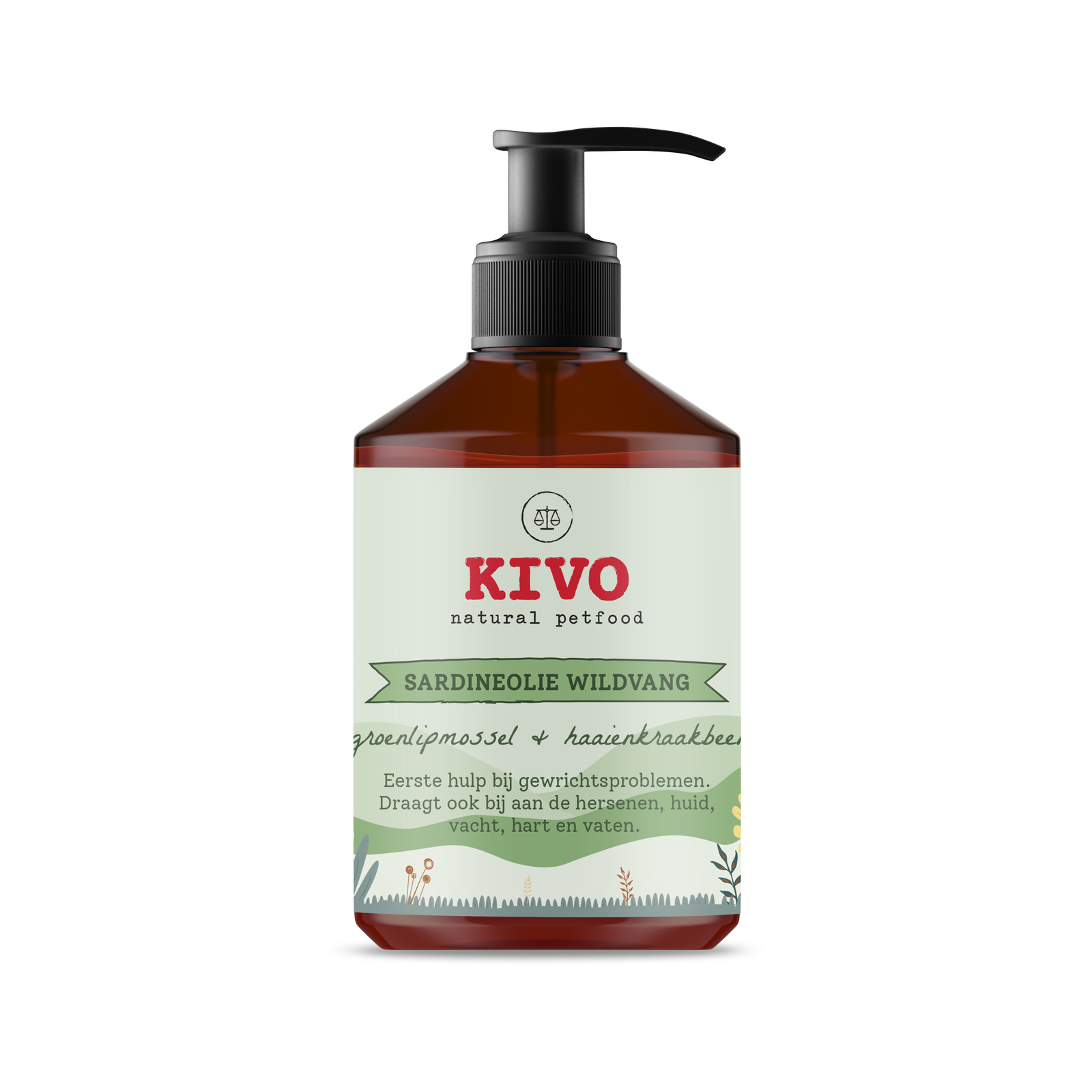 KIVO Sardineolie met Groenlipmossel & Haaienkraakbeen